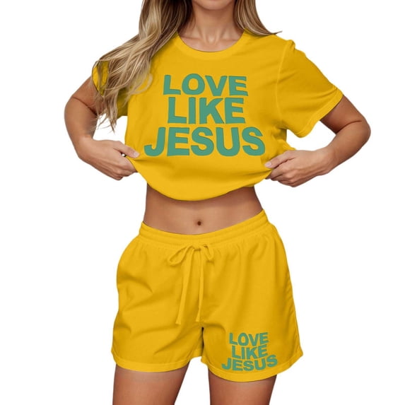 MuXiKeJi Clothes Women's Two Piece Lounge Sets 2026 Summer Casual Oversized Shirts Shorts Matching Airport Travel Outfit