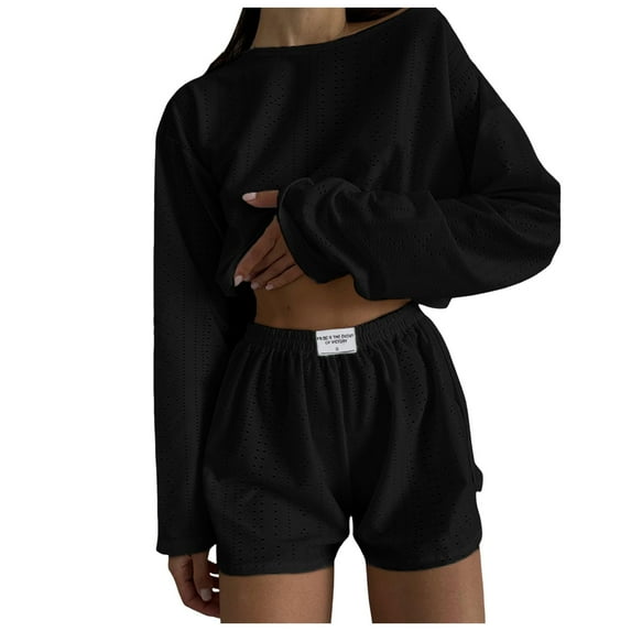 MuXiKeJi Clothes Womens Striped Summer 2 Piece Short Sets Short Sleeve T Shirts Drawstring Shorts Casual Outfits Lounge Pajama Sets