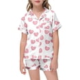 thumbnail image 1 of MuXiKeJi Clothes valentine outfit for girls size 8,Toddler Girl Clothes 3t Cute Print Lightweight Sweatsuit Pullover Tops and Pants Children Fall Clothes for Teen Girls, 1 of 4