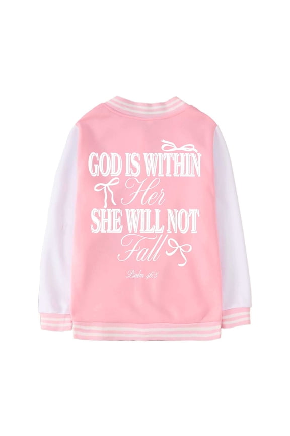 MuXiKeJi Kids Baseball Jackets Boys Girls Varsity Bomber Jacket Casual Lightweight Sports School Jacket Fall clothes