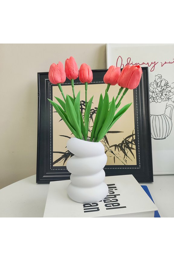 Clearance Items Plastic for Flower Vase Decorative Vase Vase for Flowers Modern Vase for Home Decor Bouquet Shelf Weddings