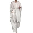 thumbnail image 1 of MuZeFu 2 Piece Sets for Women Casual Active Long Sleeve Shirts for Women Plus Women Solid Color Casual Loose Solid Color Shirt Set Wide Leg Pants Two-piece Set Long Sleeved Round Neck Top/Shirt Set, 1 of 7