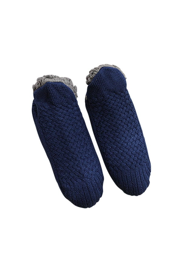 Christmas Fuzzy Socks for Women Womens Thick Warm Slipper Socks With Non Slip Grippers Double Side Cozy Warm House Slippers Thanksgiving Christmas Gifts
