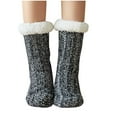 thumbnail image 1 of MuZeFu Christmas Socks for Women Women's Home Plush And Thick Insulation, Sleep, Christmas Socks, Snow Socks, Slippers, Carpet Socks, 1 of 1