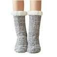 thumbnail image 1 of MuZeFu Christmas Socks for Women Women's Home Plush And Thick Insulation, Sleep, Christmas Socks, Snow Socks, Slippers, Carpet Socks, 1 of 2