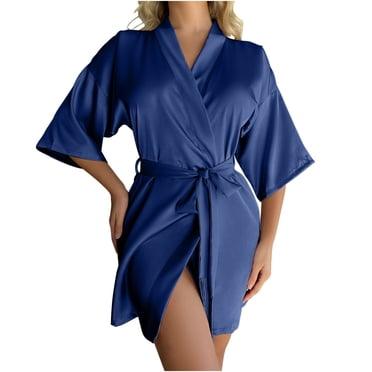 Yievot Long Soft Lightweight Silky Kimonos Robes For Women, Luxury Womens Kimono Robe