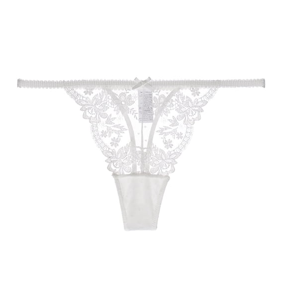 MuZeFu Lace G String Thongs for Women Women's Lace Abdomen Mid-rise Waist And Hip Lift Comfortable Body Breathable Underwear Briefs