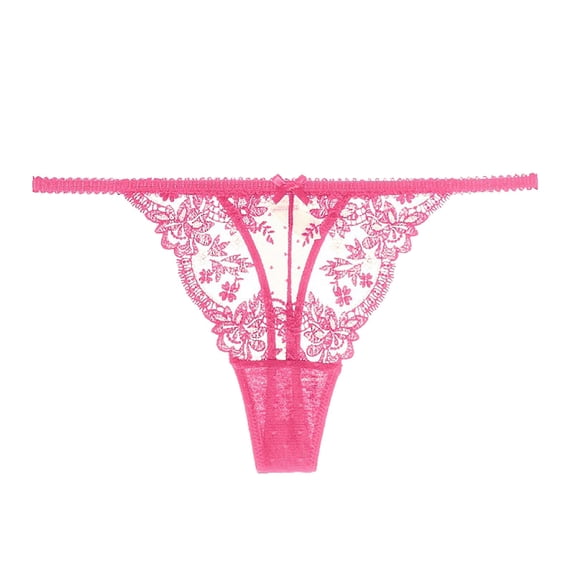 MuZeFu Lace G String Thongs for Women Women's Lace Abdomen Mid-rise Waist And Hip Lift Comfortable Body Breathable Underwear Briefs