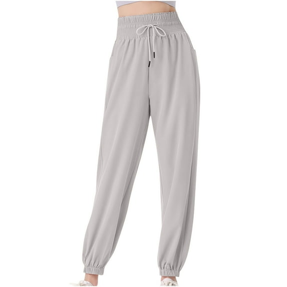 MuZeFu Lounge Pants for Women Loose Fit Spring And Summer Women's Sports Quick Drying Yoga Leggings Fitting Dance Clothes Breathable Fitness Pants