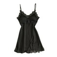 thumbnail image 1 of MuZeFu Nightgowns for Women Soft Women Fashion Lace Sling Vest Hollow See-Through Ladies Nightdress Set, 1 of 4