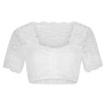 thumbnail image 1 of MuZeFu Oktoberfest Outfits Women Sexy Women Stand-up Collar Blouse Dirndl Blouse Lace Blouse For Oktoberfest Tops, 1 of 4