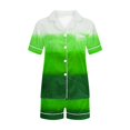 thumbnail image 1 of MuZeFu Pajamas for Boys 10-12 Short Sleeve Children Casual Turndown Collar Short Sleeve Blouse Fashion And Shorts Pajama Sets（2-12 Years）, 1 of 1