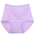 thumbnail image 1 of MuZeFu Period Underwear for Women Plus Size Women's Solid Plus Size Underwear High Waist Leak Proof Cotton Crotch Shorts Underwear Panties, 1 of 3