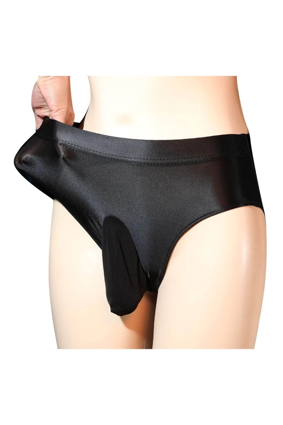 Sexy Underwear for Men Clearance Mens Color Briefs Fashion Underwear Personalized High-Waist Lace Panties Buttock Covering Briefs