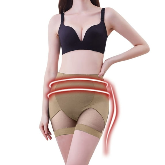 MuZeFu Shapewear Shorts Butt Lift Women Body-sculpting High-Waisted Lace Hips And Abdomen Corset