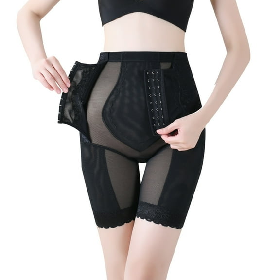 MuZeFu Shapewear Tummy Control Underwear Womens Panties Lace High-Waist Buttocks Puller Abdomen Ne-Piece Shapewear