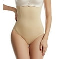 thumbnail image 1 of MuZeFu Shapewear for Women Tummy Control Plus Size Womens Traceless High Waist Flat Angle Abdominal Tight Shorts With Girdle And Hip Lifting Body Shaping Shorts Underwear, 1 of 9
