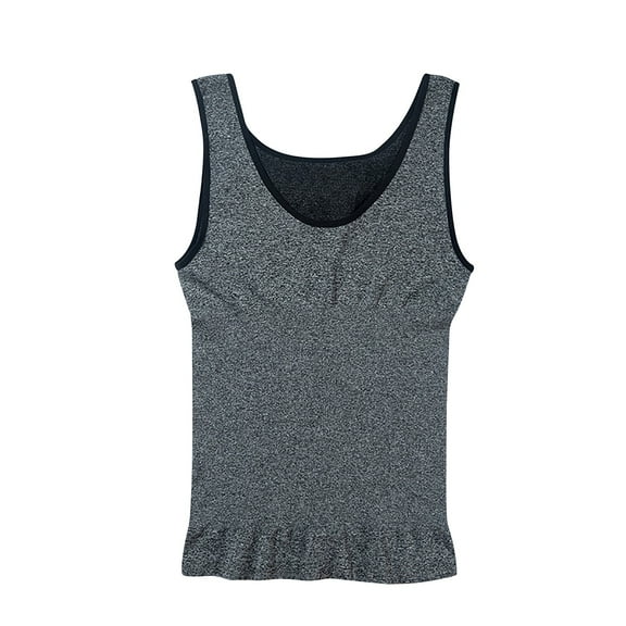 MuZeFu Shapewear for Women Tank Lace Body Shaping Vest Waist Vlosing Underwear Bottom Vest Thin Yoga Shapeware