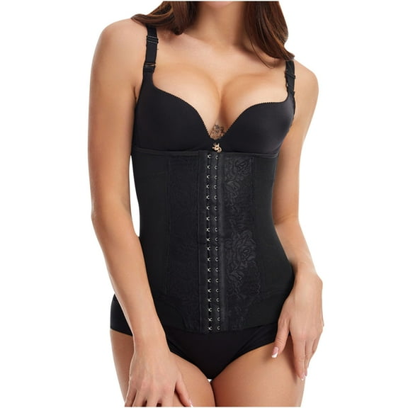 MuZeFu Shapewear for Women Tummy Control Plus Size Ladies Seamless Lace Large Body Shaper Abdominal Lifter Hip Shaper Underwear Stretch Body Corset