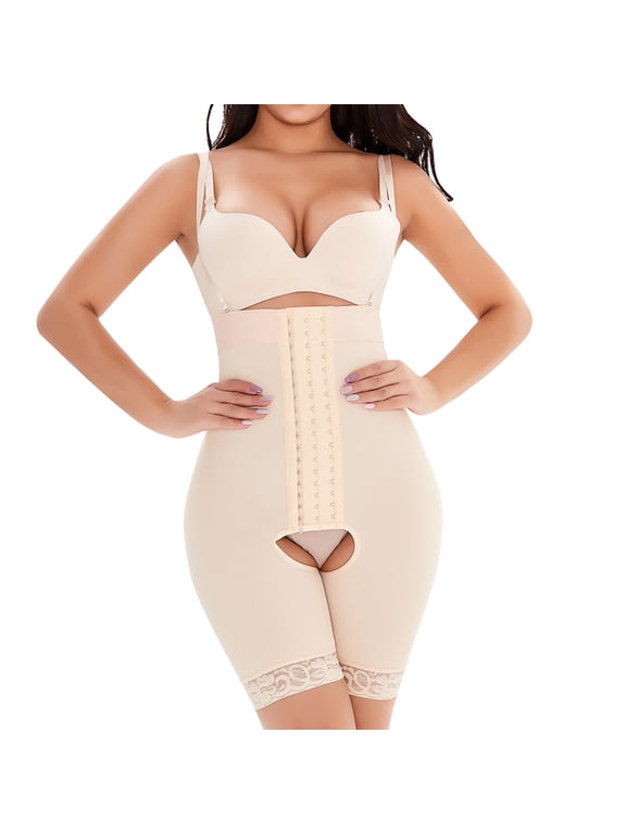 Shapewear for Women Tummy Control Plus Size Womens High Waist Alterable Button Lifter Hip And Hip Tucks In Pants