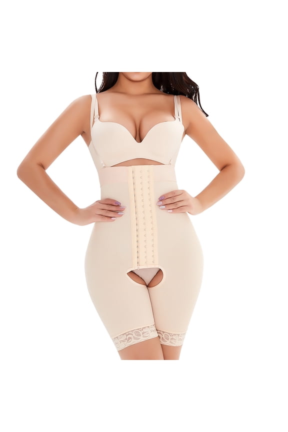 Shapewear for Women Tummy Control Plus Size Womens High Waist Alterable Button Lifter Hip And Hip Tucks In Pants