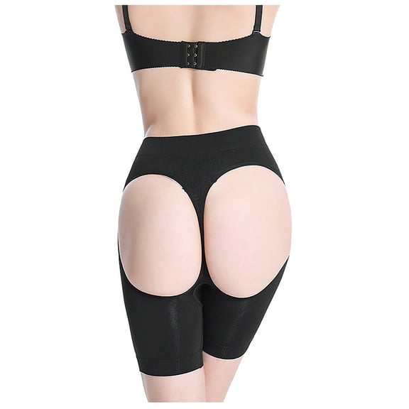 MuZeFu Shapewear for Women Tummy Control Womens High Waist Abdominal High Elastic SeamLess Hip Lifting Body Shapewawre