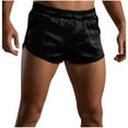 thumbnail image 1 of MuZeFu Sleep Shorts Men Men's Casual Solid Color Pajama Shorts, 1 of 4