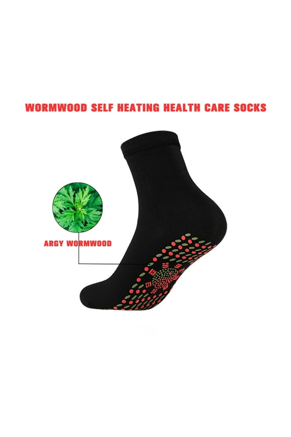 Socks for Women Self-heating Comfortable Stretch Massage Warm And Cold-resistant Cotton 3PC