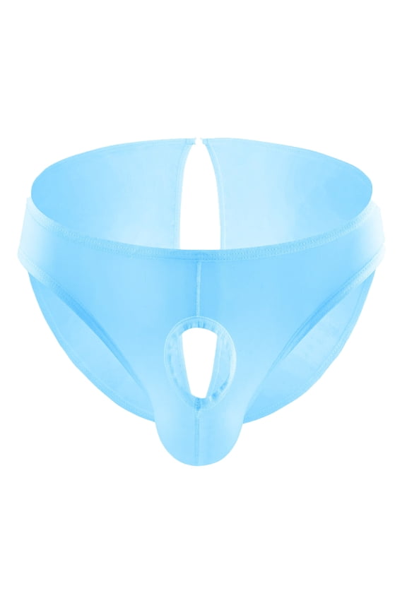 Thongs Crotchless Panties Lingerie Mens Underwear Sexy Underpants Men Casual Fashion Solid Low Waist Sexy Underwear Breathable Briefs