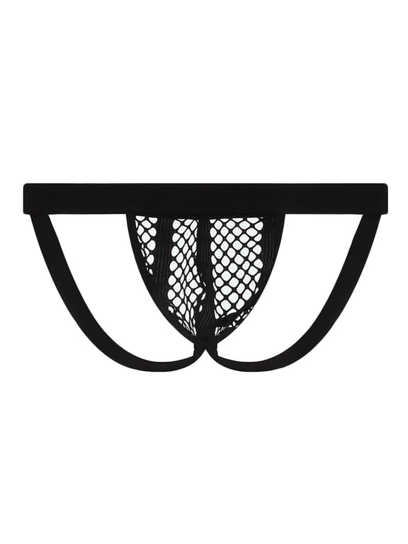 Thongs for Men Pack Cotton Underwear Sexy Panties for Men Mens G-String T-Back Shorts Men Casual Fashion Solid Sexy Underwear Mesh Striped Breathable Low Waist Briefs