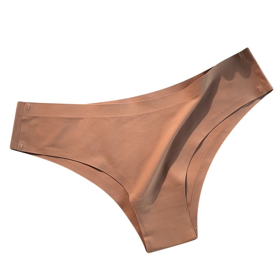 MuZeFu Thongs for Women Cotton Women's Solid Lace Plus Size High Waist Leak Proof Crotch Shorts Underwear Panties