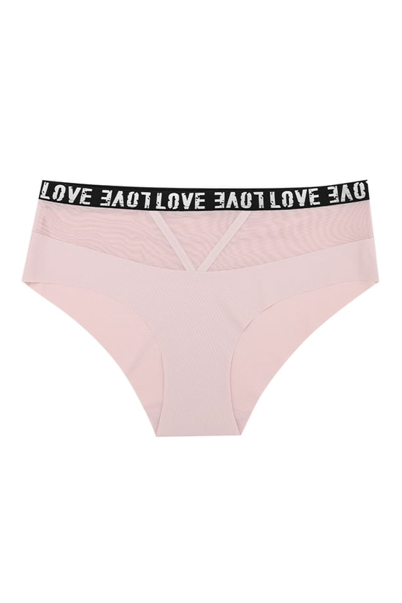 Thongs for Women Seamless Women's Fashion Sexy Traceless Transparent Low Waist G-string Panties Thong