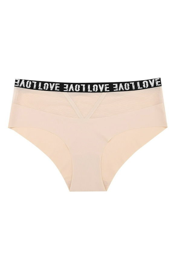 Thongs for Women Seamless Women's Fashion Sexy Traceless Transparent Low Waist G-string Panties Thong