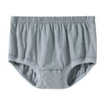 thumbnail image 1 of MuZeFu Underwear for Men Plus Size High Waisted Ladies And Man Comfortable Solid Color Large Size Abdominal Panties Hight Waiste Underpants, 1 of 4