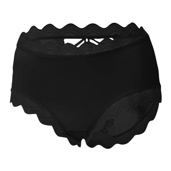 MuZeFu Underwear for Women Hipster Women's Lace Abdomen Mid-rise Waist And Hip Lift Comfortable Body Breathable Underwear Briefs