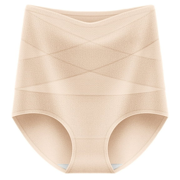 MuZeFu Underwear for Women Hipster Women's Lace Abdomen Mid-rise Waist And Hip Lift Comfortable Body Breathable Underwear Briefs