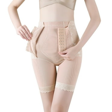 MuZeFu Underwear for Women Shapewear Control Womens Panties Lace High-Waist Buttocks Puller Abdomen Ne-Piece Shapewear