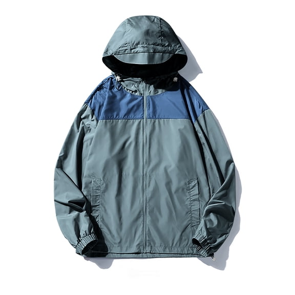 MuZeFu Windbreaker Jacket for Women with Hood Women Men Windproof Jacket Outdoor Bicycle Sports Quick Dry Windbreaker Coat Top