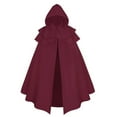 thumbnail image 1 of MuZeFu Women Long Sleeve Shacket Jacket Hot Sale Clearance&nbsp; Womens Casual Loose Solid Color Sleeveless Hooded Casual Jacket Cloak Tops, 1 of 5