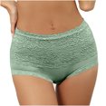 thumbnail image 1 of MuZeFu Womens Underwear High Waist Cotton Women's Floral Lace High Waisted Oversized Underwear With Multi-color Pants, 1 of 5