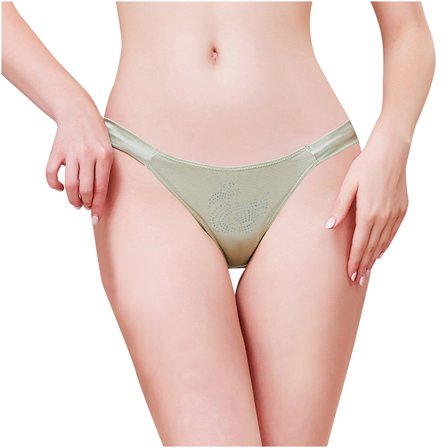 MuZeFu Womens Underwear Thong Women's Solid Color High Waisted Bikini Lace Ice Silk Underwear