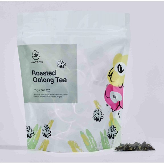 Mua Yik Tea Baked Oolong Tea Bags, Rich Roasted Taste, Smooth Finish, Medium Caffeine, 10 ct