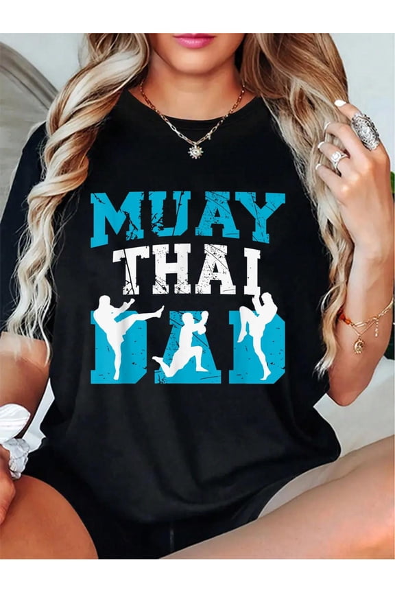 Muay Thai Design For Boxing And Martial Arts Lovers T-Shirt