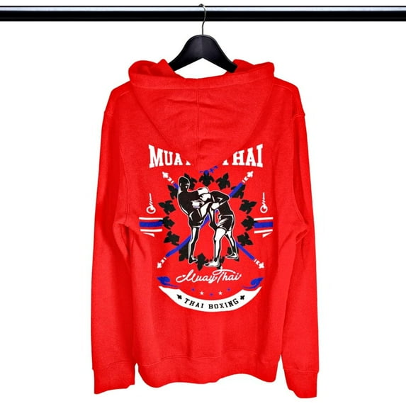 Muay Thai Fighter Graphic Hoodie