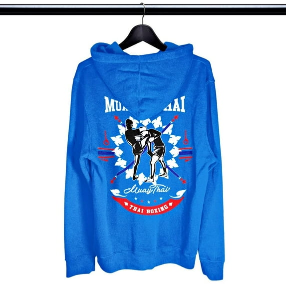 Muay Thai Fighter Graphic Hoodie