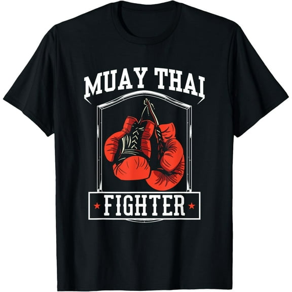 Muay Thai Fighter Hobby Boxing Martial Arts T-Shirt