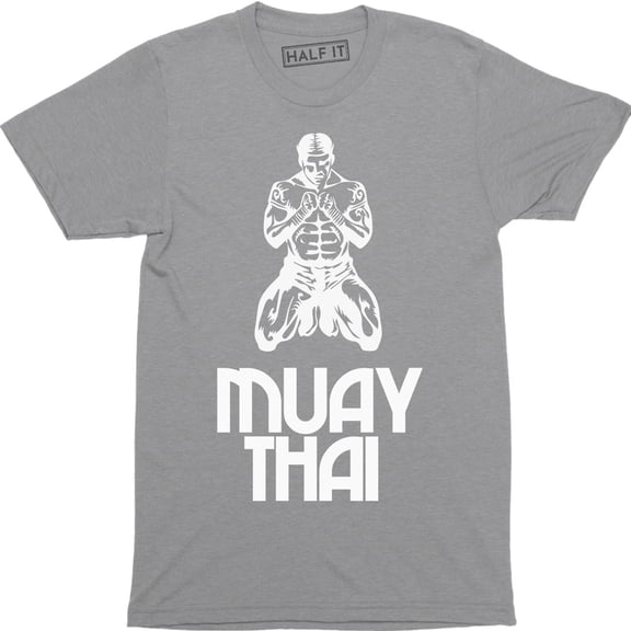 Muay Thai Fighting Fitness Exercise Training Gym Workout Men's T-Shirt