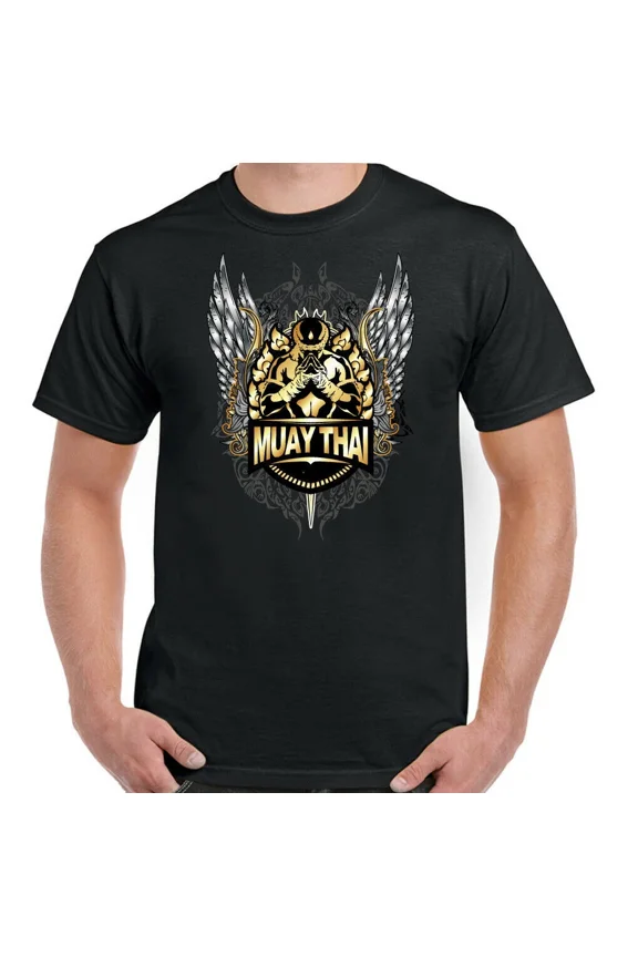 Muay Thai MMA Martial Arts Training Top Gym Tiger Fighter Unisex T-Shirt Z6935, up to Size 5XL