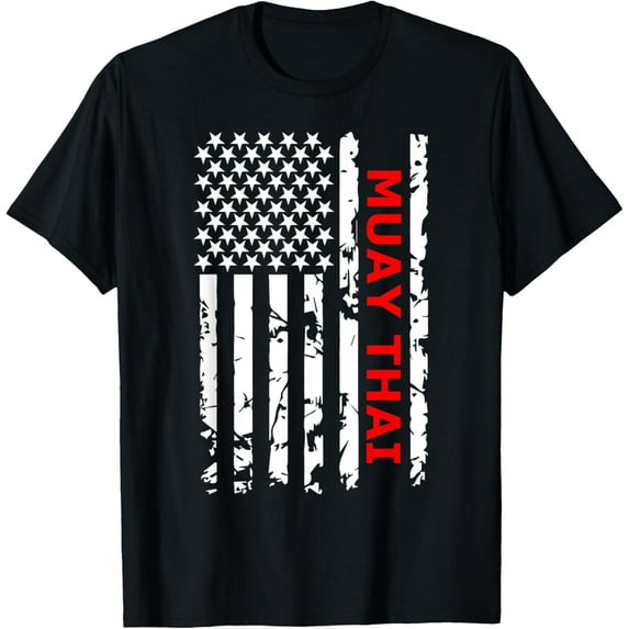 Muay Thai Martial Arts T-Shirt men and women can wear, black, white, gifts