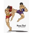 thumbnail image 1 of Muay Thai Muay Thai Libro da Colorare, Book 1, (Paperback), 1 of 1